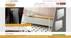 Desktop Screenshot of columnradiators.biz